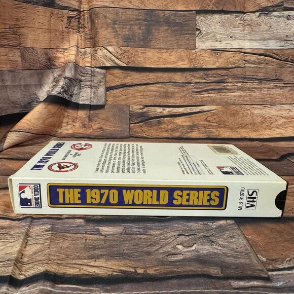 1970 World Series Cincinnati Reds Vs Baltimore Orioles VHS Tape MLB Baseball - Picture 5 of 10